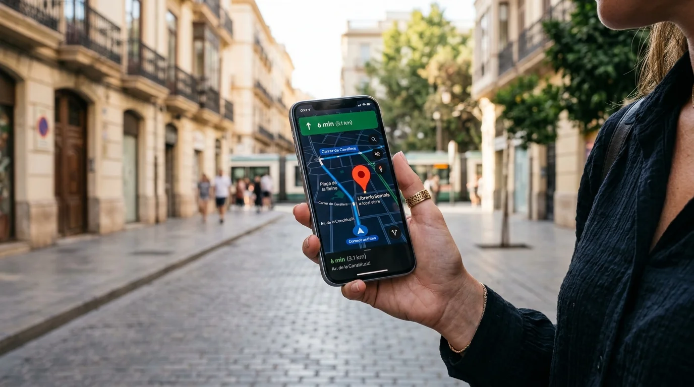Solicitudes de Ruta GPS y Navegación Cómo Llegar
